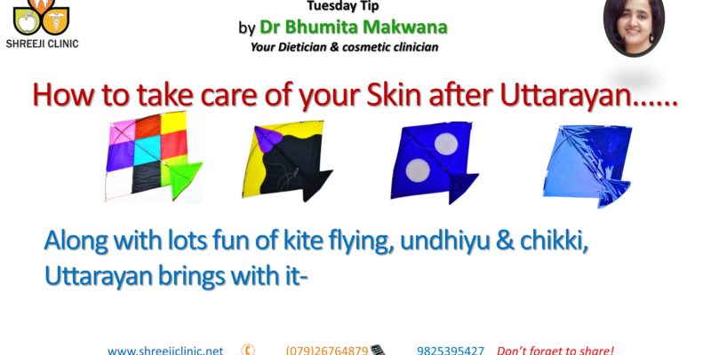 How To Take Care Of Your Skin After Uttarayan…..