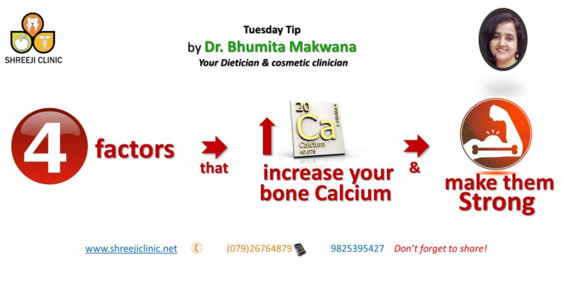 4 Factors That Increase Your Bone Calcium And Make Them Strong…..