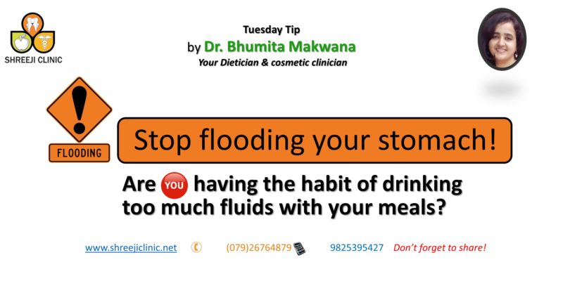 Stop Flooding Your Stomach!