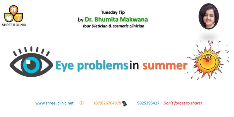 Eye Problems In Summer & Foods That Will Help…..