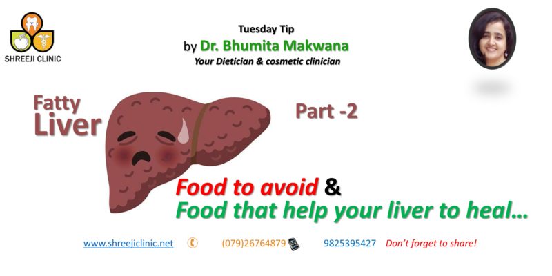 Fatty Liver Disease (Part 2)- Food To Avoid And Food That Help…..