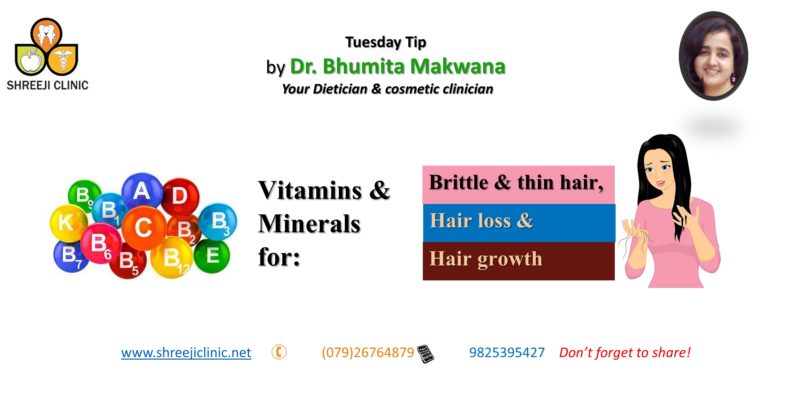 Vitamins & Minerals That Help In Your Hair Problems…..