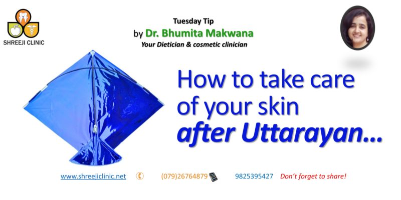 How To Take Care Of Your Skin After Uttarayan…..