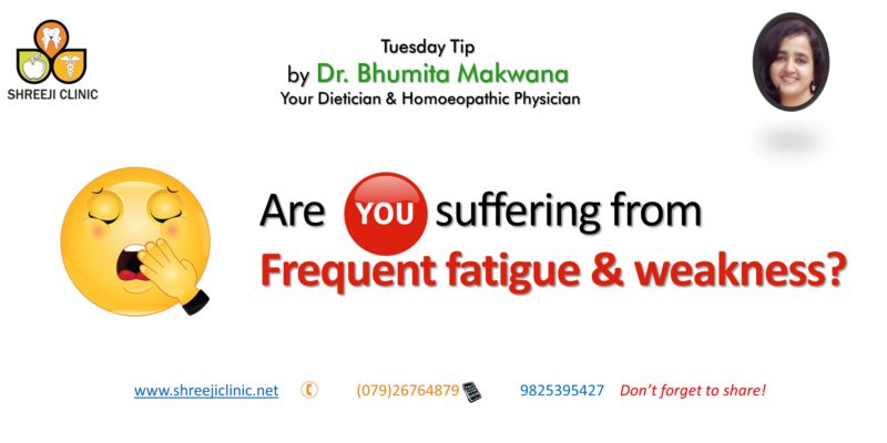 Are You Suffering From Frequent Fatigue & Weakness?