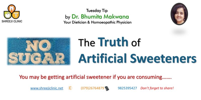 The Truth Of Artificial Sweeteners