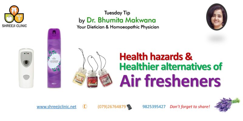 Health Hazards & Healthier Alternative Of  Air Fresheners