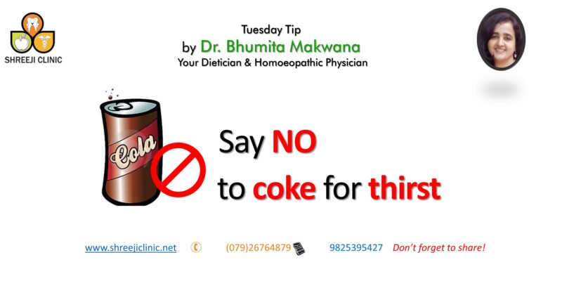 Say No To Coke For Thirst