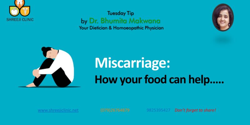 Miscarriage:How Your Food Can Help……